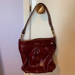 COACH leather bucket bag purse